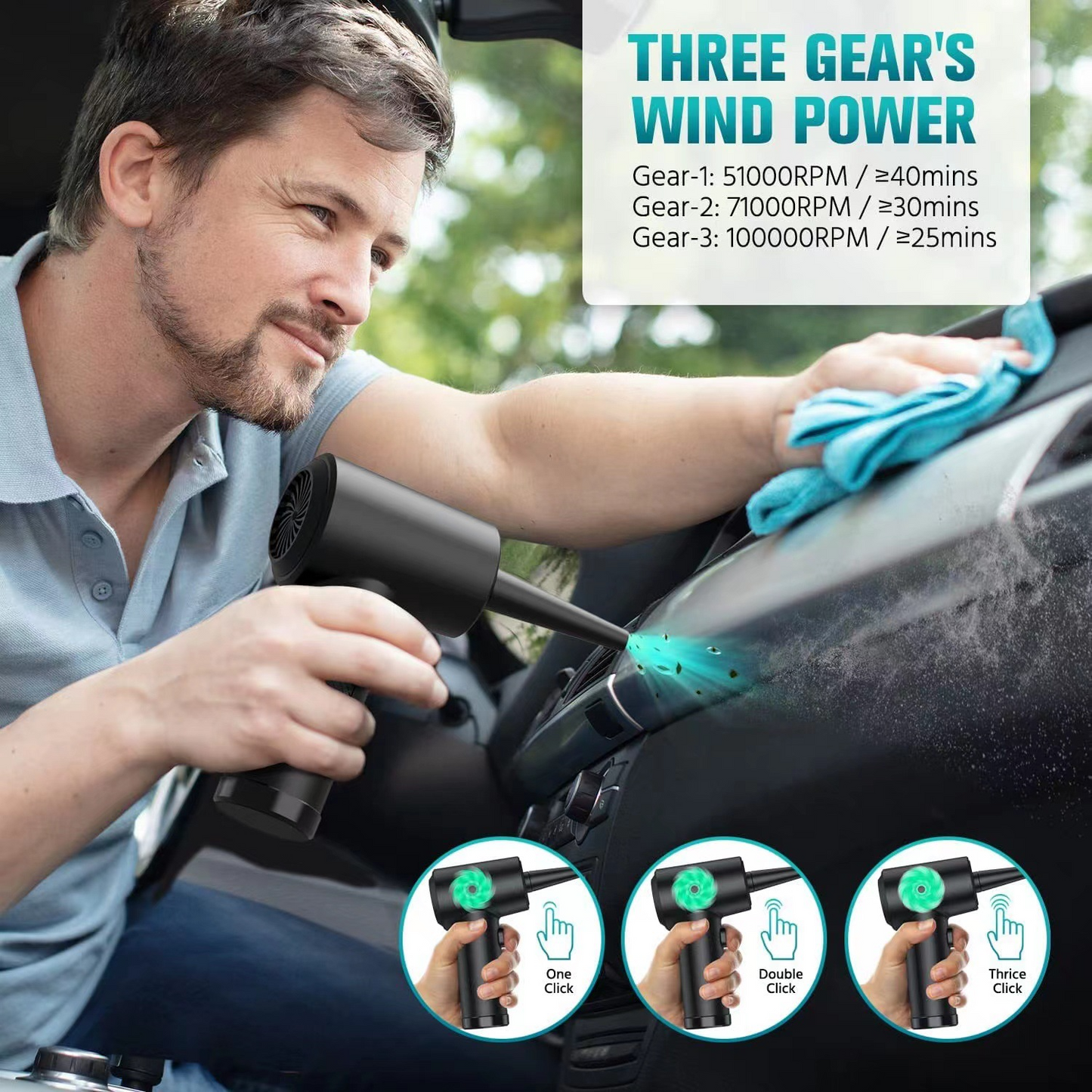 LuxeFlow™ Wireless Dust System